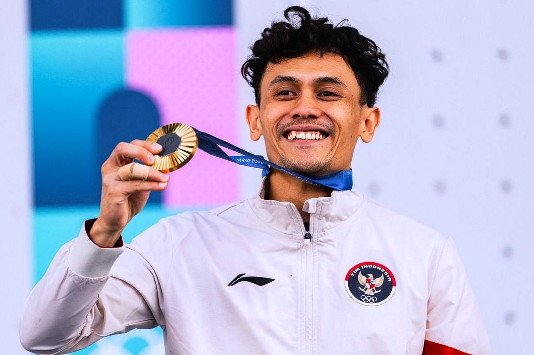 Biodata Veddriq Leonardo, Peraih Medali Emas Pertama Indonesia di Olimpiade Paris 2024