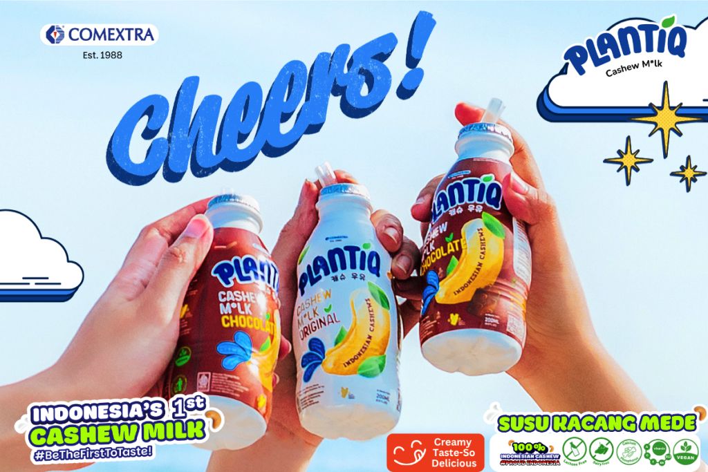 Nggak Takut Perut Kembung Lagi! PLANTIQ Cashew Milk, Susu Anti Mules yang Vegan dan Kaya Nutrisi